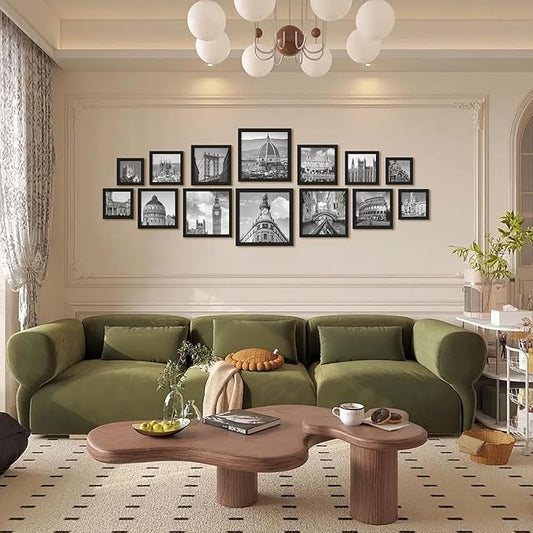 Easy Deliver Metal Floating Picture Frame for 12 x 12 Canvas Oil Painting