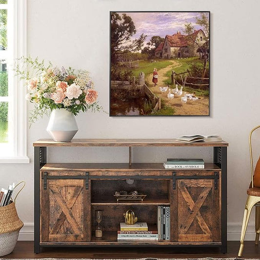 Easy Deliver Metal Floating Picture Frame for 12 x 12 Canvas Oil Painting