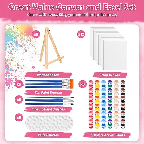 Easy Deliver 10 pcs Canvas White Picture Frame for 16 x 24 Canvas Oil Painting