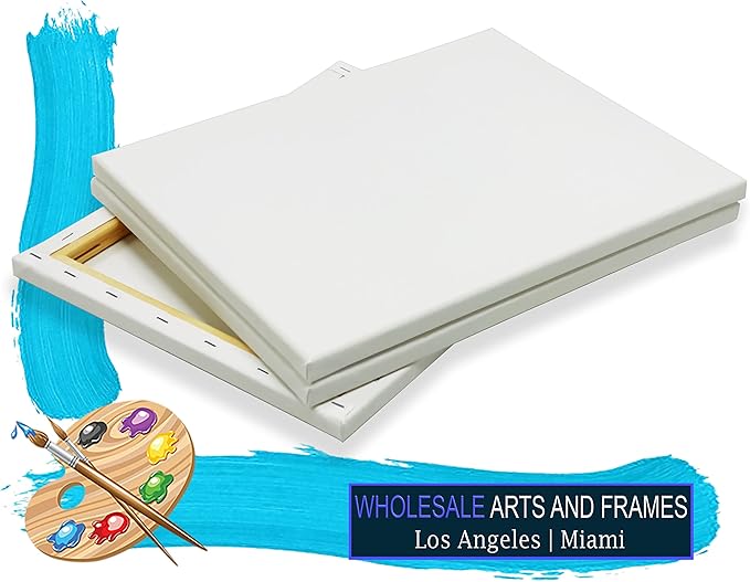 Easy Deliver 10 pcs Canvas White Picture Frame for 16 x 24 Canvas Oil Painting