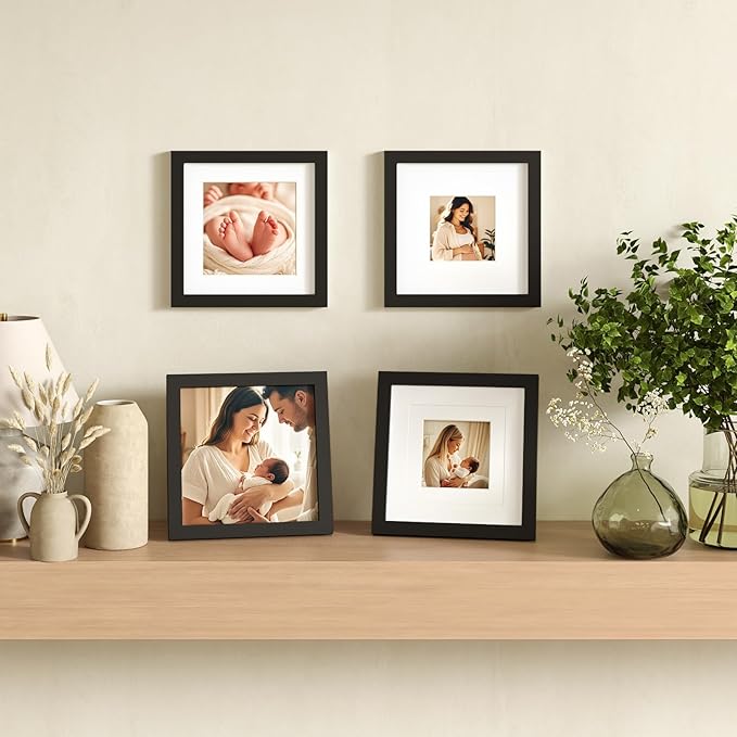 Easy Deliver Metal Floating Picture Frame for 12 x 12 Canvas Oil Painting