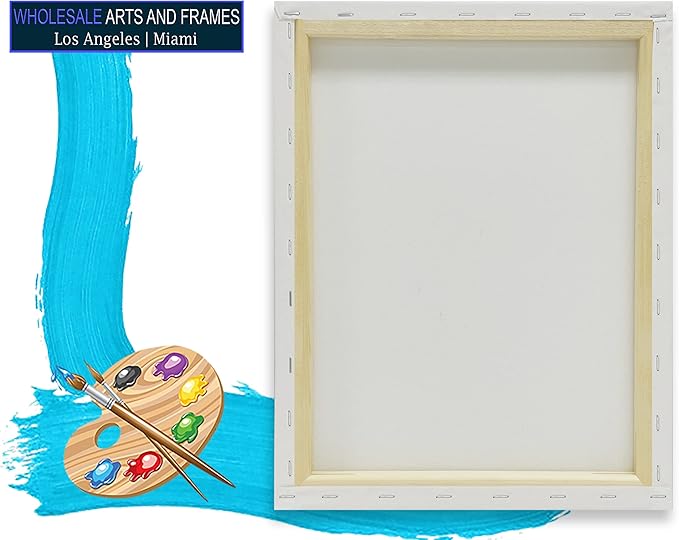 Easy Deliver 10 pcs Canvas White Picture Frame for 16 x 24 Canvas Oil Painting