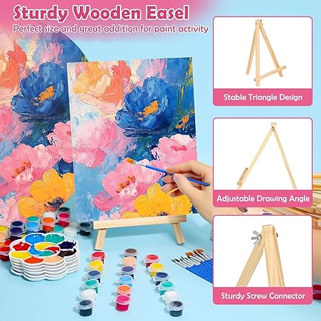 Easy Deliver 10 pcs Canvas White Picture Frame for 16 x 24 Canvas Oil Painting