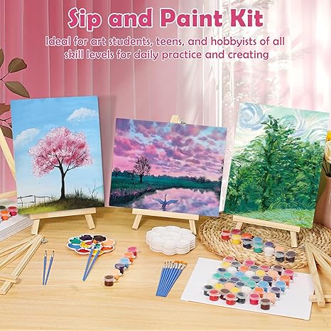 Easy Deliver 10 pcs Canvas White Picture Frame for 16 x 24 Canvas Oil Painting