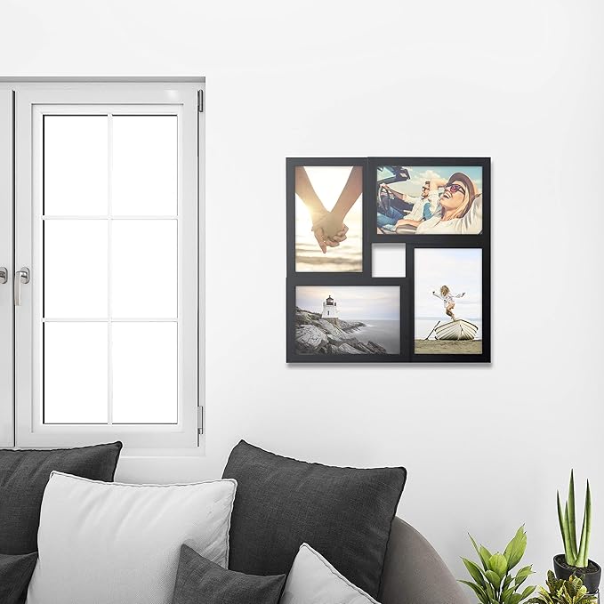 Easy Deliver 4pcs Metal Floating Picture Frame for8 x 12 Canvas Oil Painting