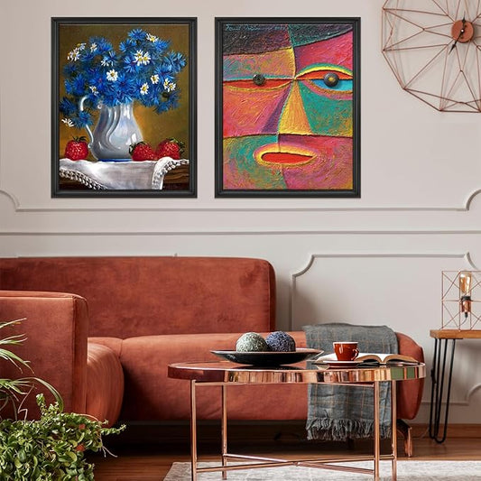 Easy Deliver Metal Floating Picture Frame for 24 x 36 Canvas Oil Painting